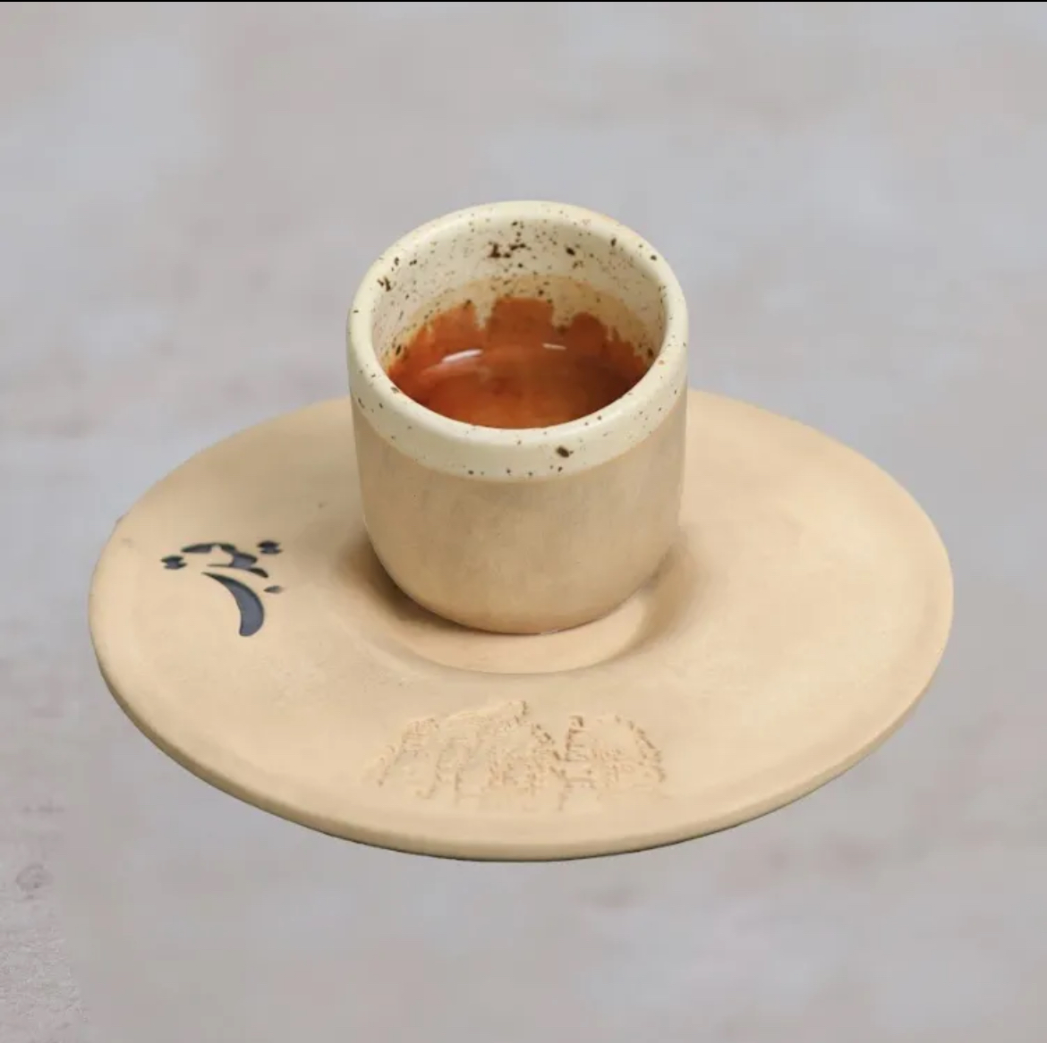 Gedeb espresso in handcrafted ceramic